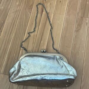 Patricia Nash Gold Leather Purse